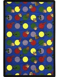 Joy Carpets Playful Patterns Hokey Pokey Multi