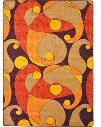 Joy Carpets Kid Essentials Jazzy OrangePurple