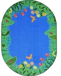 Joy Carpets Kid Essentials Merry Meadows Blue