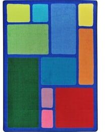 Joy Carpets Kid Essentials Our Block Multi