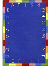 Joy Carpets Kid Essentials Rainbow Alphabet Primary