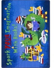 Joy Carpets Kid Essentials Reading Cave Multi
