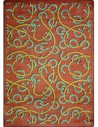 Joy Carpets Kaleidoscope Rodeo Burgundy