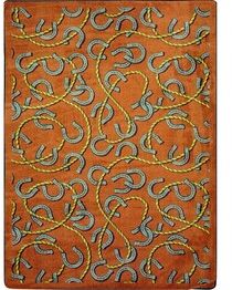 Joy Carpets Kaleidoscope Rodeo Rust