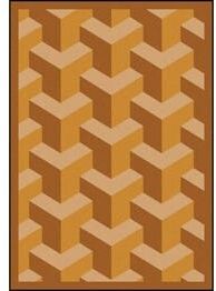 Joy Carpets Kaleidoscope Rooftop Wheat