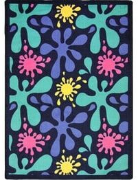 Joy Carpets Kid Essentials Splat Navy