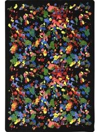 Joy Carpets Kaleidoscope Splatter Paint Multi