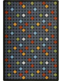Joy Carpets Playful Patterns Spot On Licorice