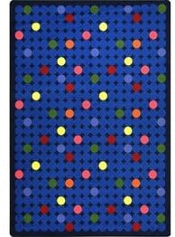 Joy Carpets Playful Patterns Spot On Rainbow