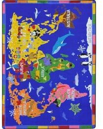 Joy Carpets Kid Essentials World of Wonders Multi