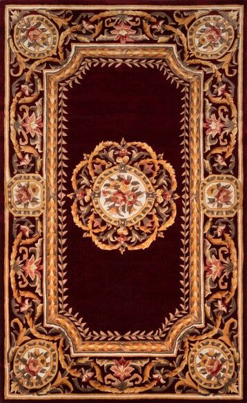 Momeni Harmony India Burgundy HAI12