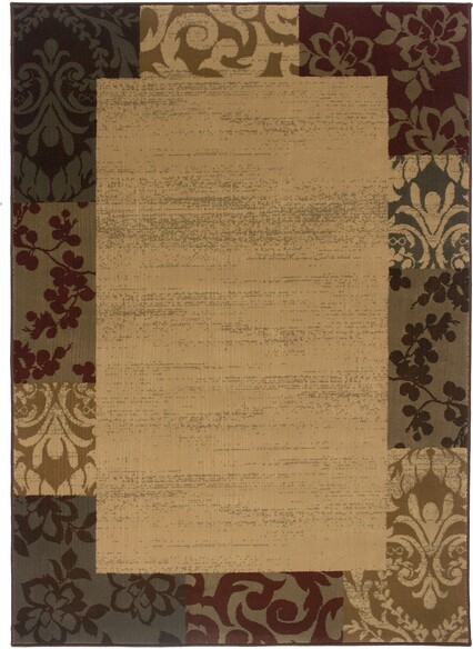 Oriental Weavers Amelia 2166J Beige and  Red