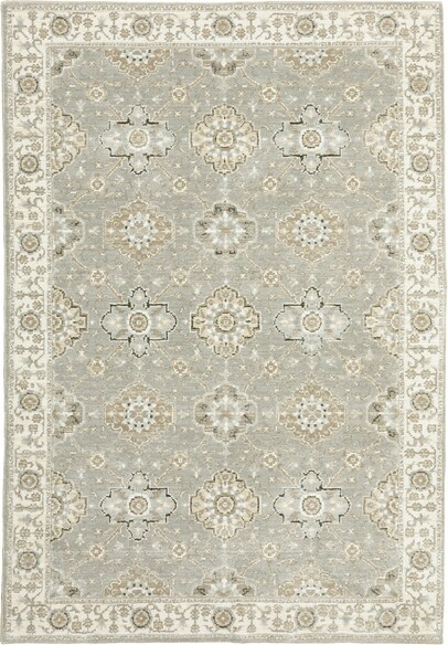 Oriental Weavers Andorra 8929H Grey and  Ivory