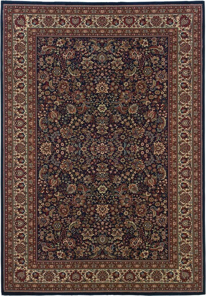 Oriental Weavers Ariana 113B2 Blue and  Red