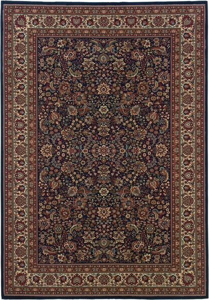 Oriental Weavers Ariana 113B2 Blue and  Red