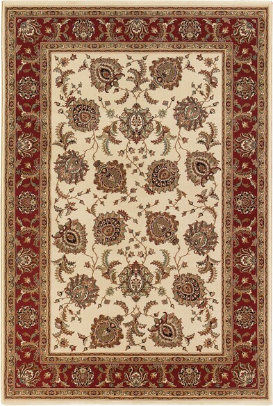Oriental Weavers Ariana 117J3 Ivory and  Red