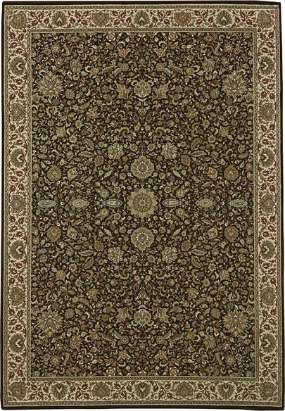 Oriental Weavers Ariana 172D2 Brown and  Ivory