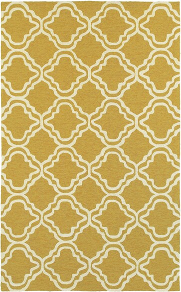 Oriental Weavers Atrium 51112 Gold and  Ivory
