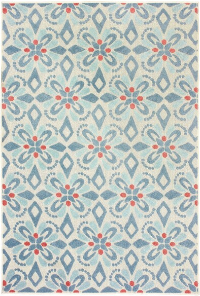 Oriental Weavers Barbados 5994Z Blue and  Ivory