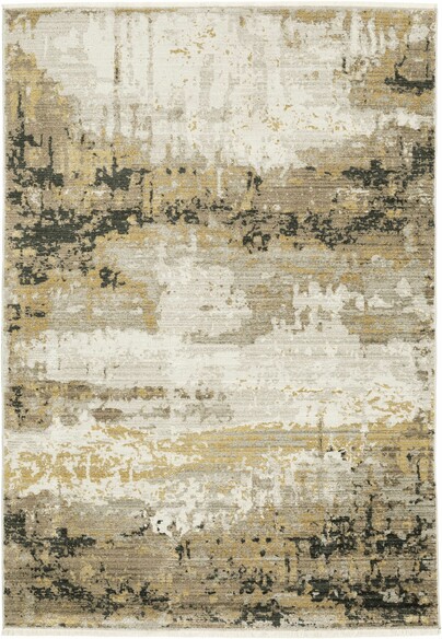 Oriental Weavers Bauer 2061X Gold and  Black