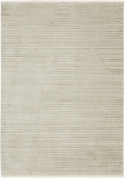 Oriental Weavers Bauer 4150E Beige and  Ivory