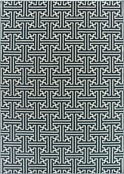 Oriental Weavers Bowen 1333B Navy and  Ivory