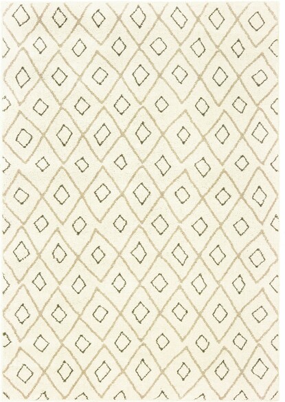 Oriental Weavers Carson 3943G Ivory and  Sand