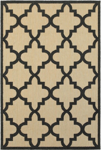 Oriental Weavers Cayman 660N9 Sand and  Charcoal