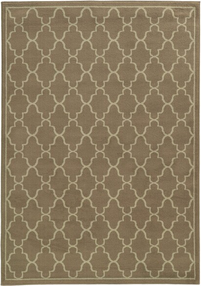 Oriental Weavers Ella 5186C Grey and  Beige