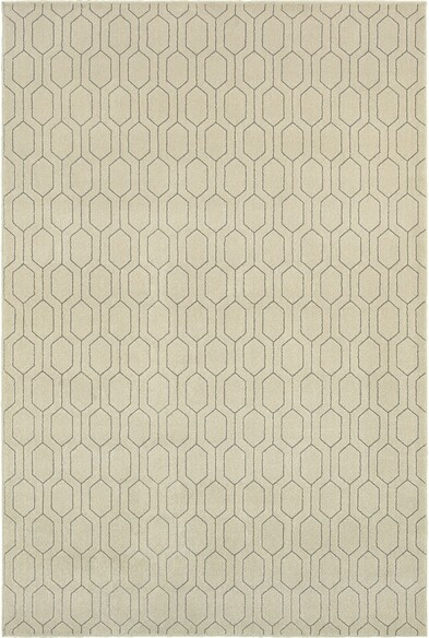 Oriental Weavers Ellerson 8021I Ivory and  Grey