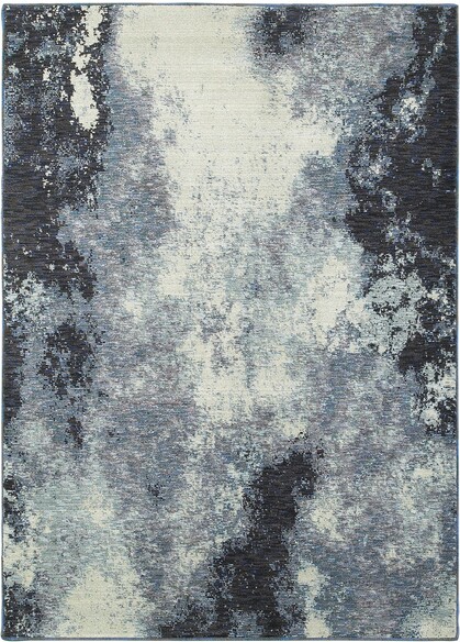 Oriental Weavers Evolution 8000B Navy and  Ivory