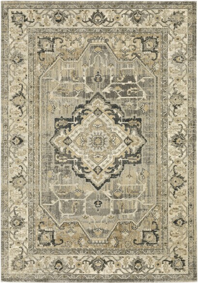 Oriental Weavers Florence 1805X Beige and  Grey