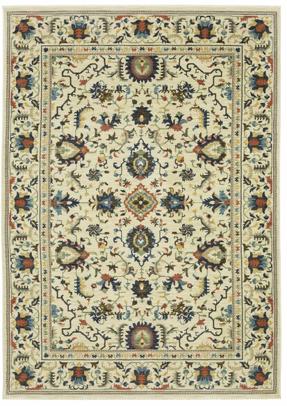 Oriental Weavers Francesca FR10A Ivory and  Multi