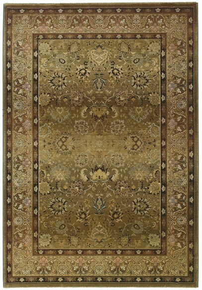 Oriental Weavers Generations 3434J Beige and  Green