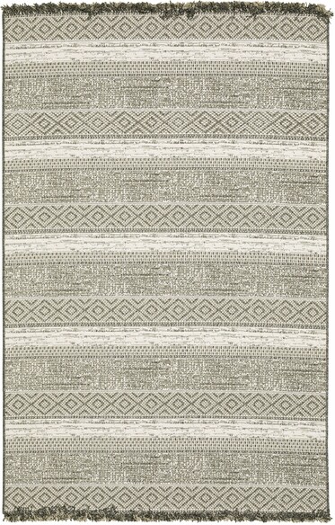 Oriental Weavers Gillian 1622E Beige and  Black