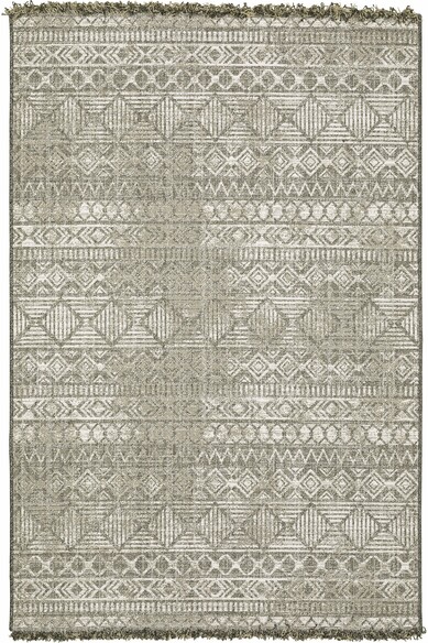 Oriental Weavers Gillian 4925A Beige and  Black