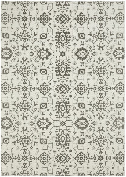 Oriental Weavers Intrigue INT08 Ivory and  Grey