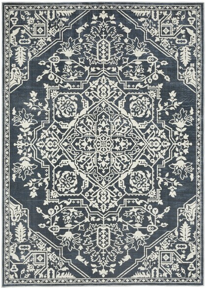 Oriental Weavers Intrigue INT10 Blue and  Ivory
