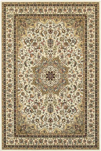 Oriental Weavers Kashan 119W1 Ivory and  Beige