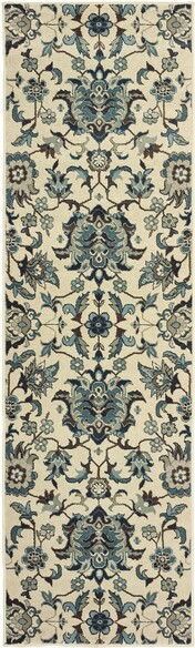 Oriental Weavers Linden 7811A Ivory and  Blue