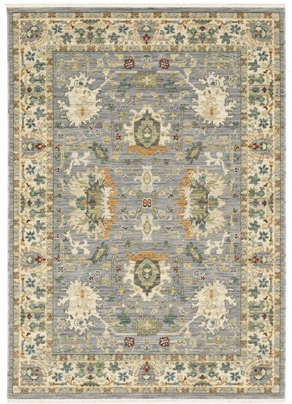Oriental Weavers Lucca 2063L Grey and  Multi
