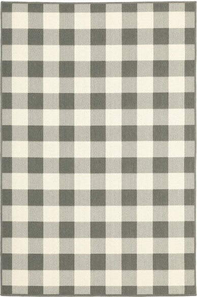 Oriental Weavers Marina 2598W Grey and  Ivory