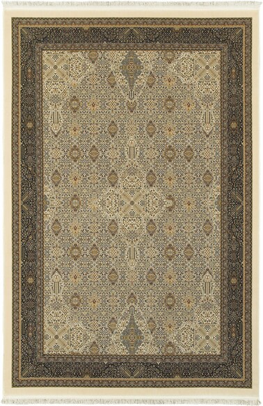 Oriental Weavers Masterpiece 1335I Ivory and  Dark Blue