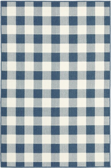 Oriental Weavers Meridian 2598V Blue and  Ivory