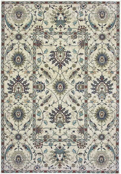 Oriental Weavers Raleigh 022Y5 Ivory and  Navy