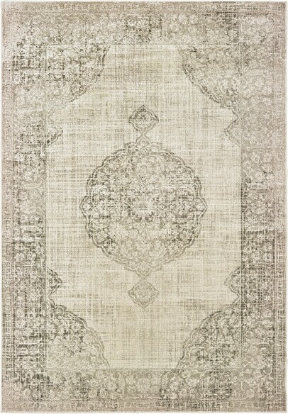 Oriental Weavers Raleigh 099D5 Ivory and  Grey