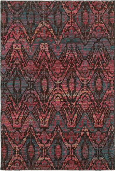 Oriental Weavers Revival 5562F Pink and  Multi
