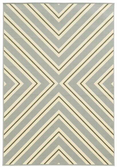 Oriental Weavers Riviera 4589P Grey and  Ivory