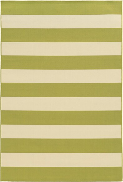 Oriental Weavers Riviera 4768E Green and  Ivory