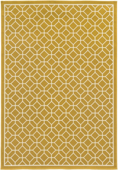 Oriental Weavers Riviera 4771H Gold and  Ivory